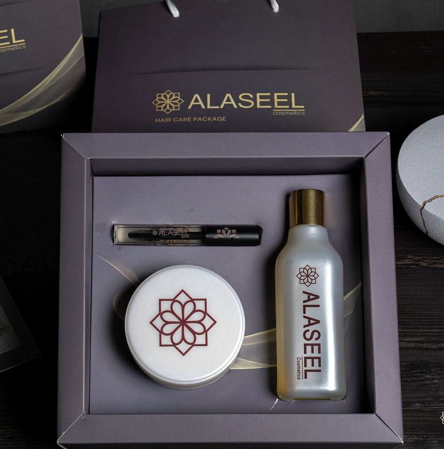 باكج السيروم و ماسك الشعر و زيت الشعر